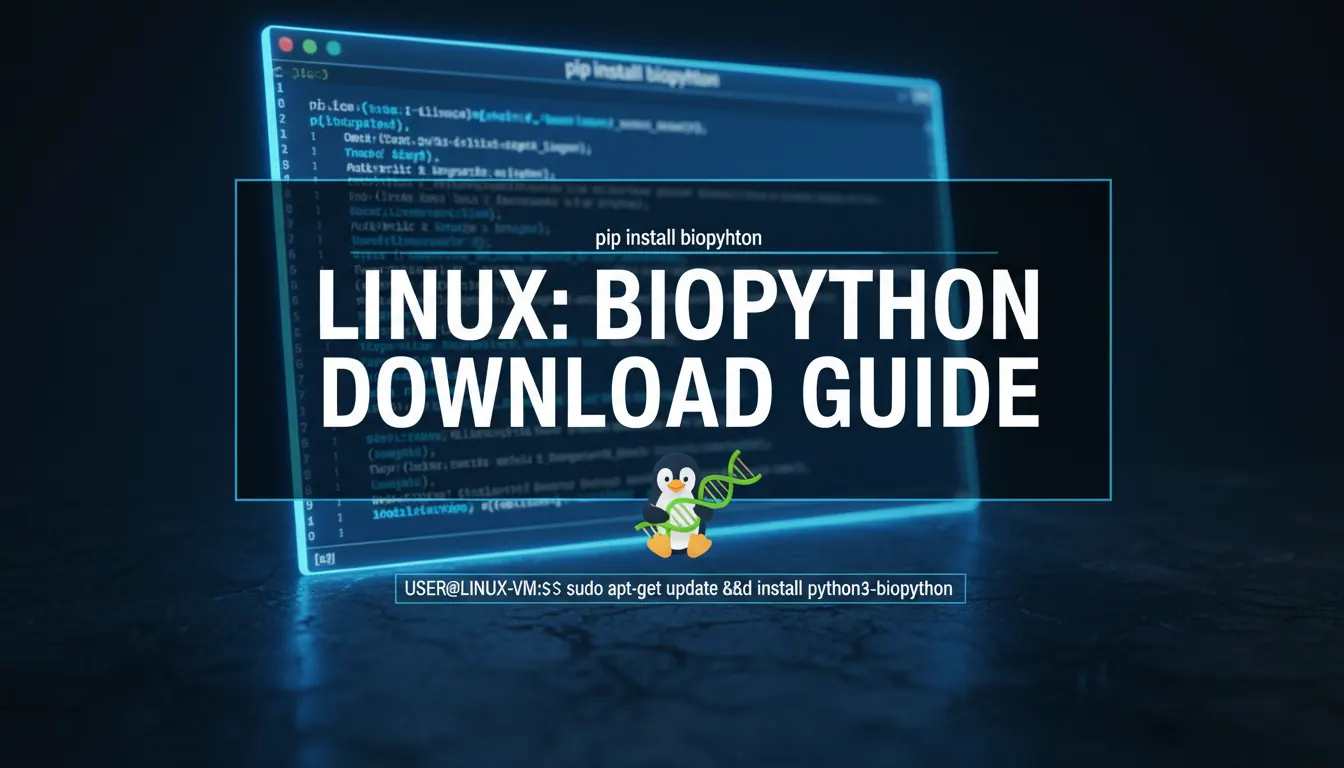 Linux下如何下载biopython