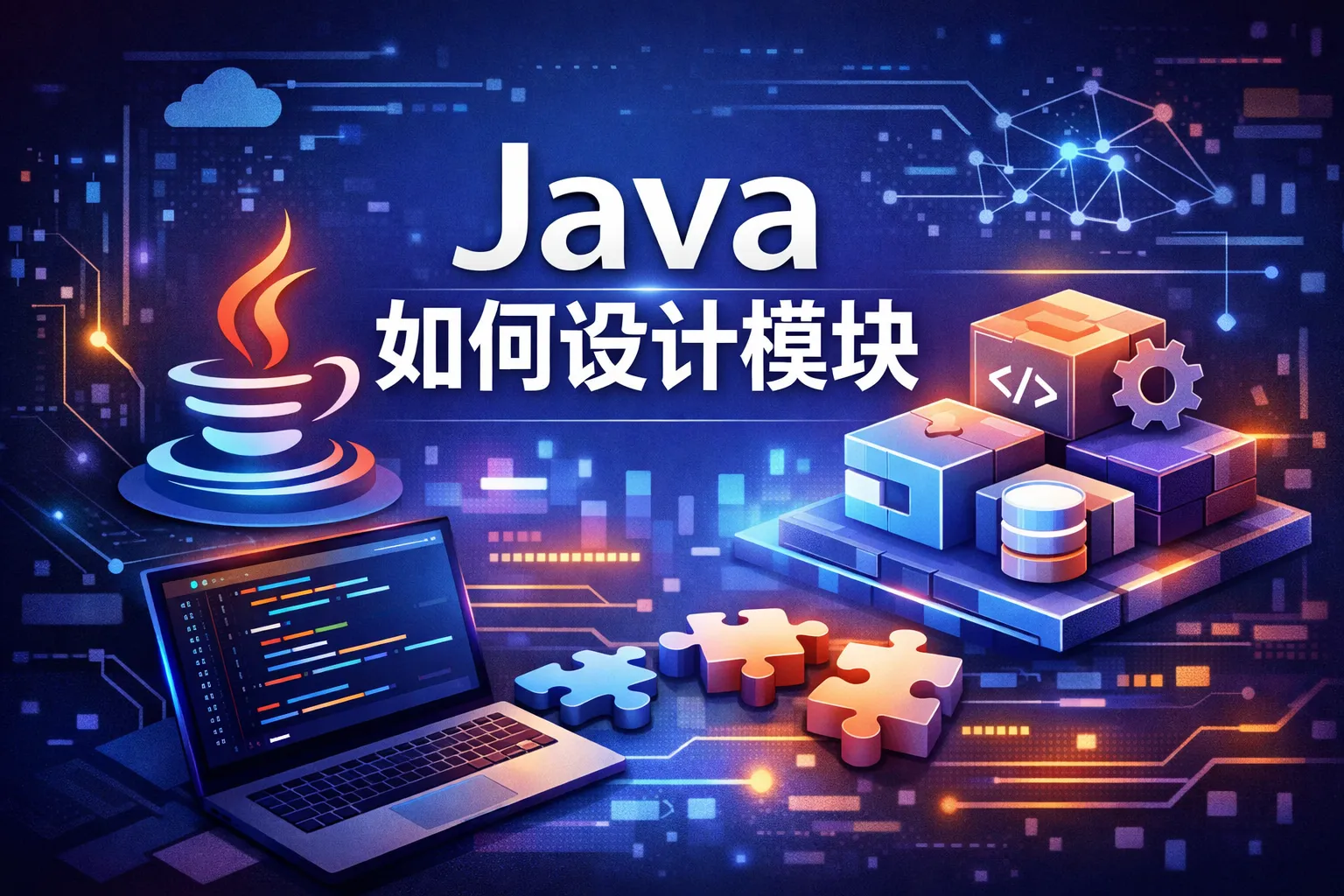 java如何设计模块