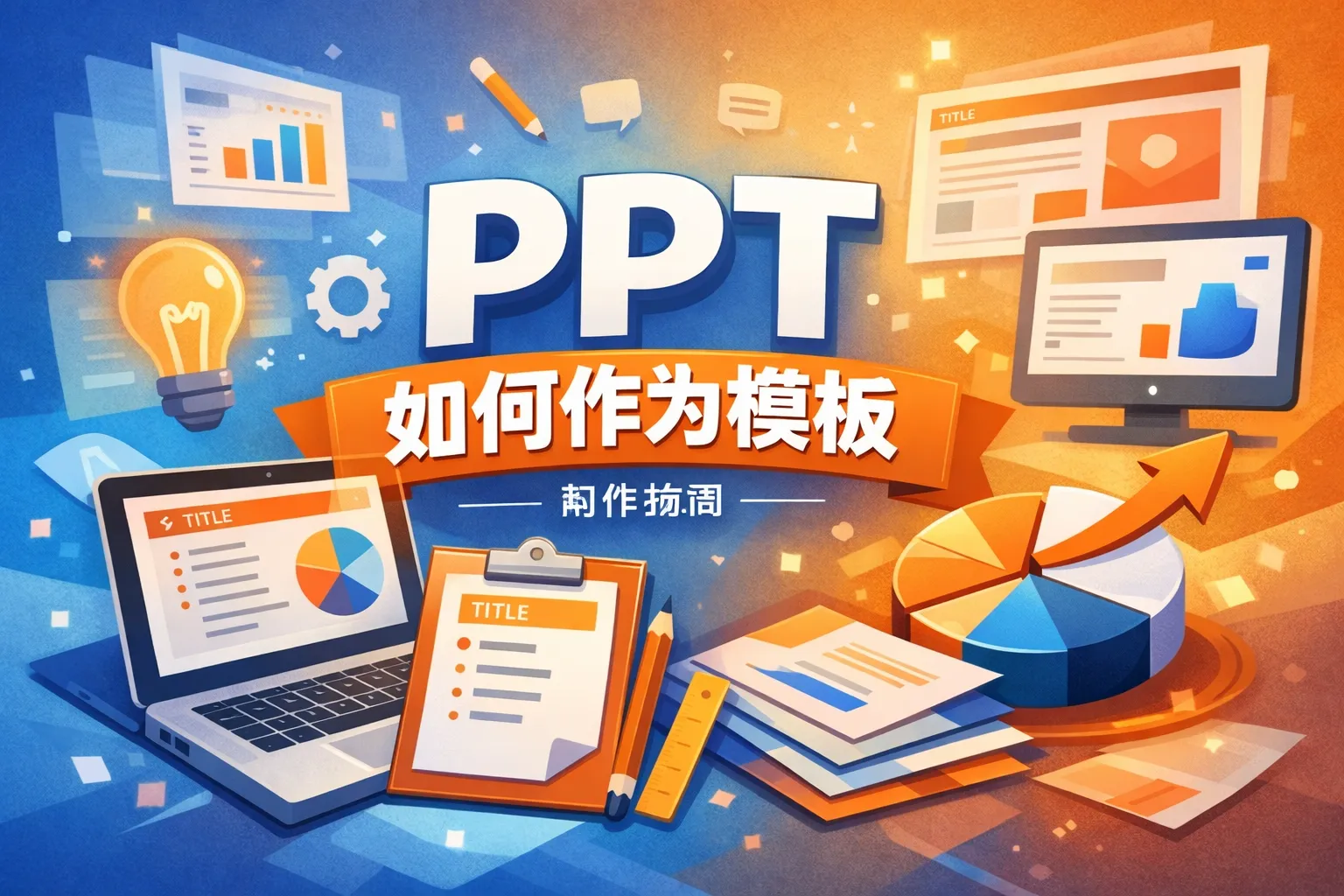 ppt如何作为模板