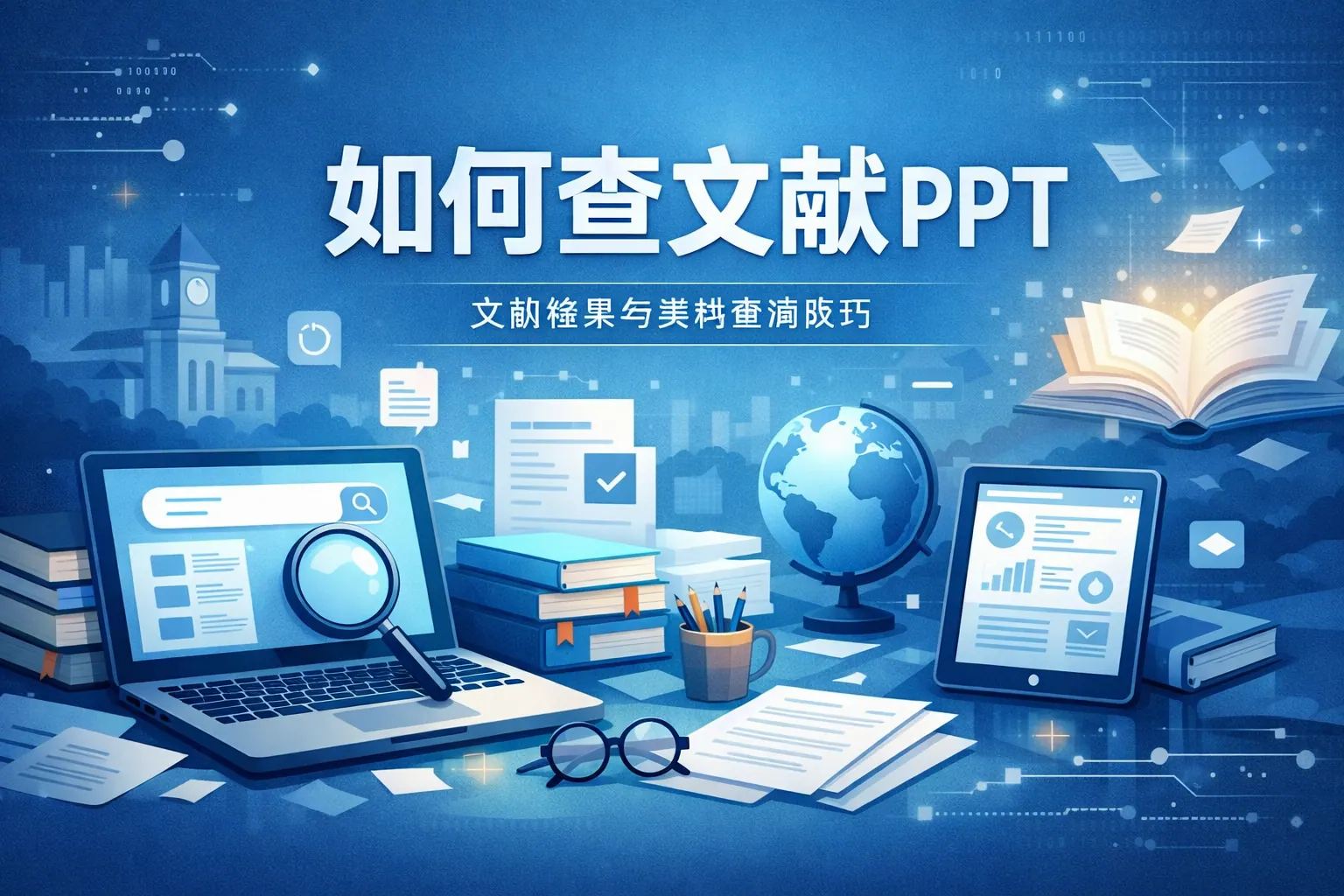 如何查文献 ppt