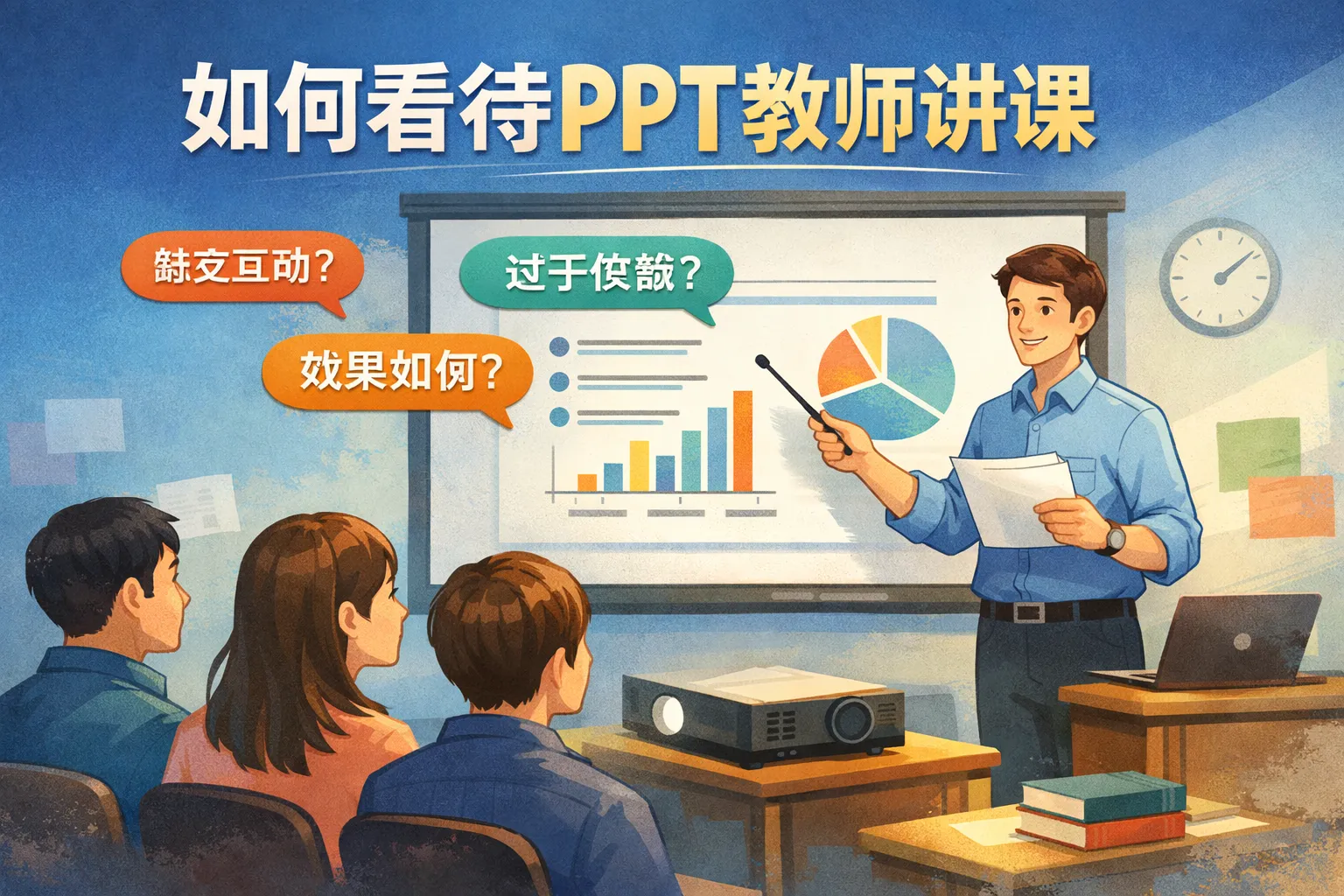 如何看待ppt教师讲课