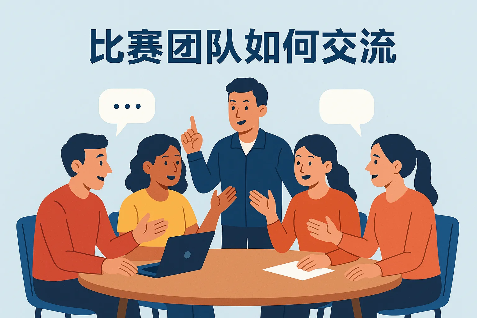 比赛团队如何交流