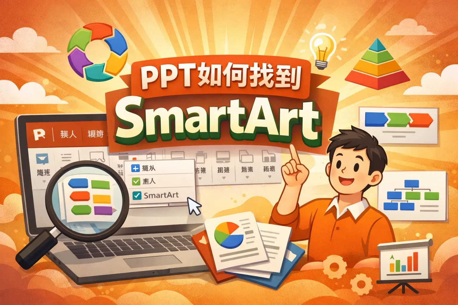 ppt如何找到smartart