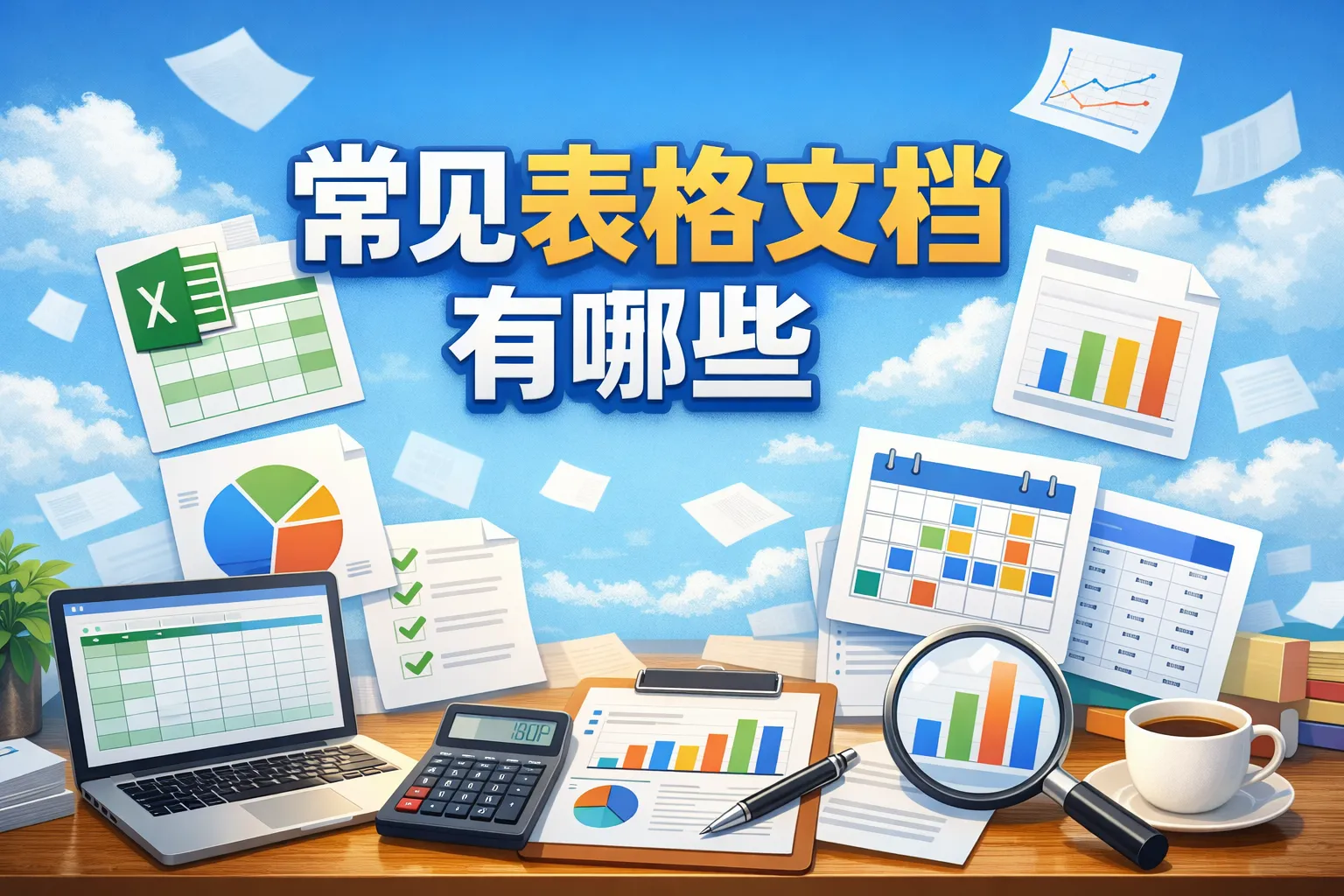 常见表格文档有哪些