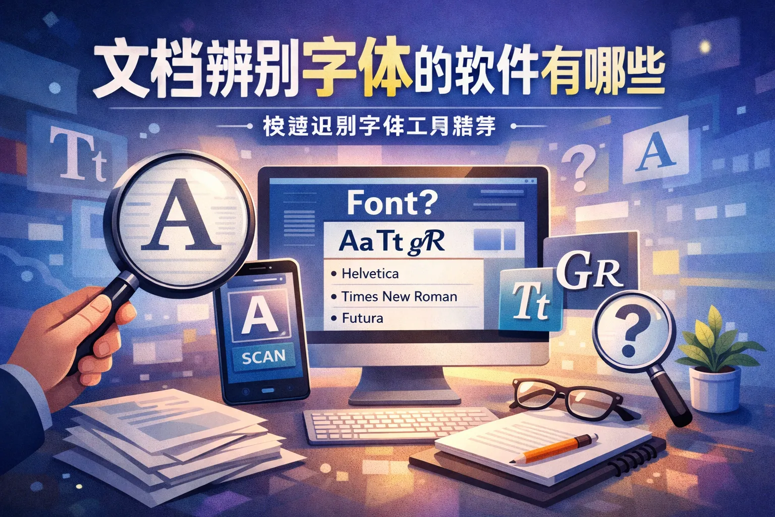 文档辨别字体的软件有哪些