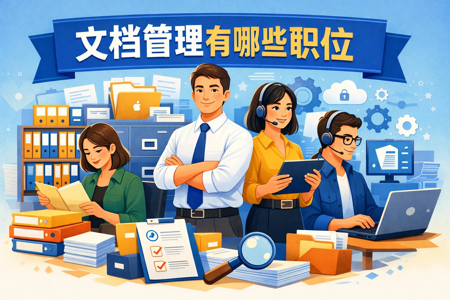 文档管理有哪些职位