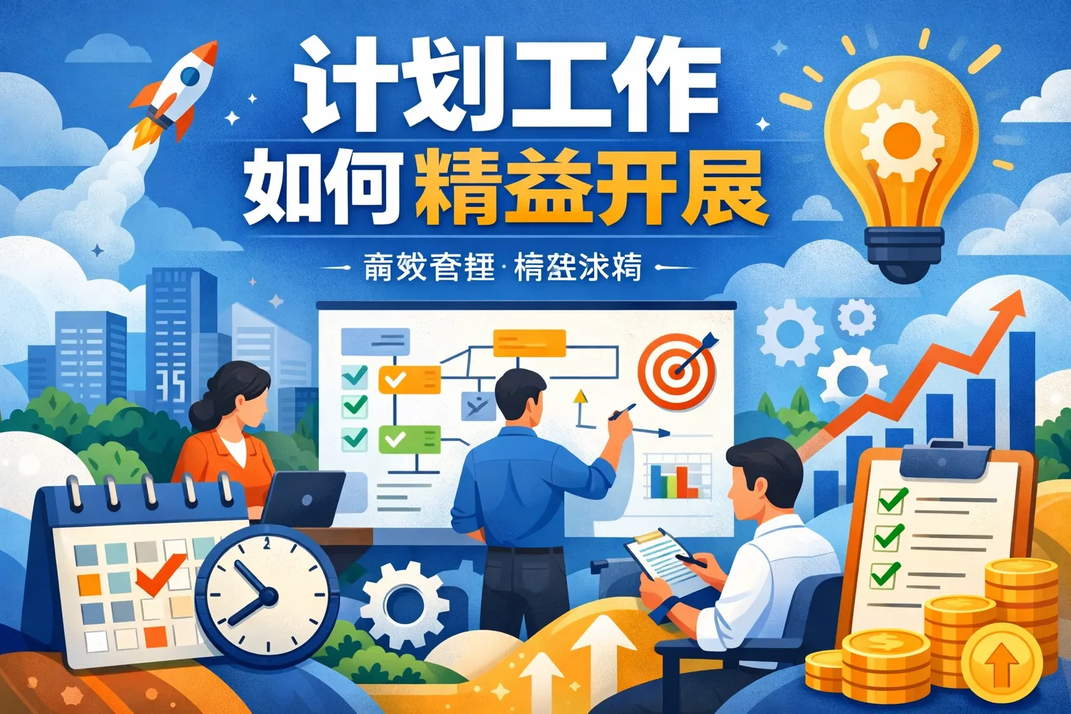 计划工作如何精益开展