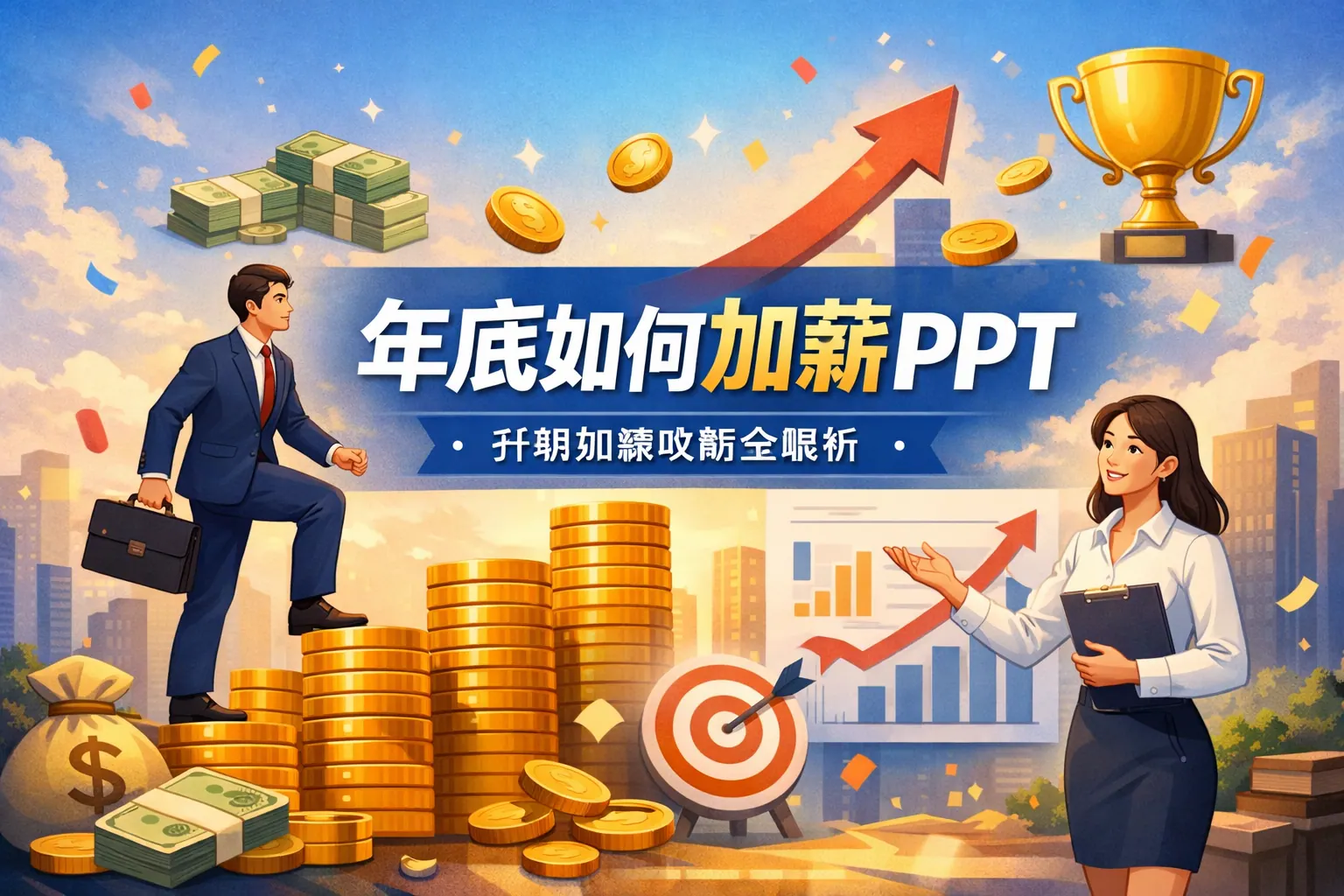 年底如何加薪ppt