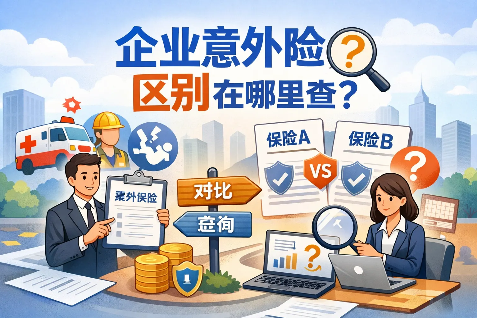 企业意外险区别在哪里查