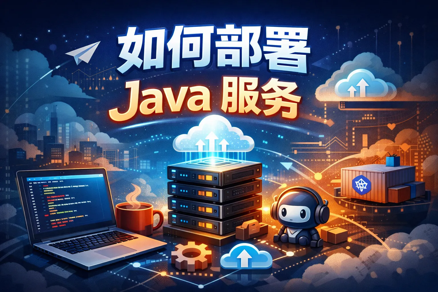如何部署java服务