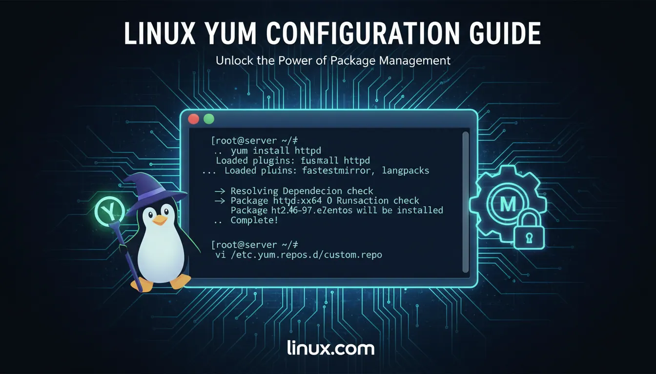 linux 如何配置yum