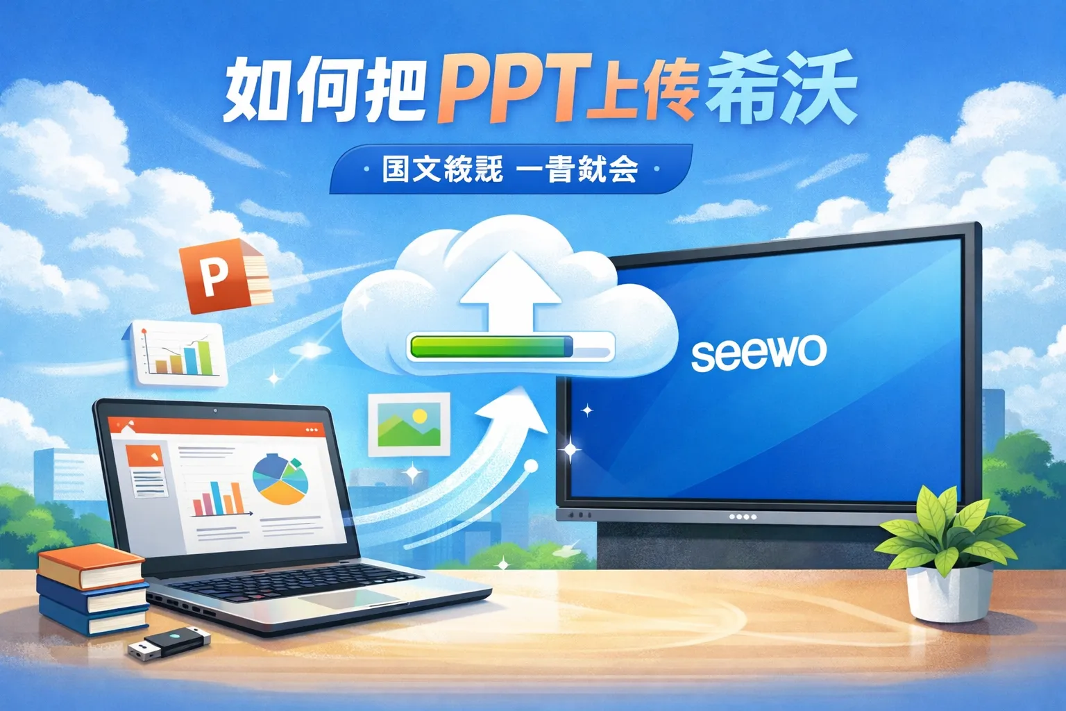 如何把ppt上传希沃