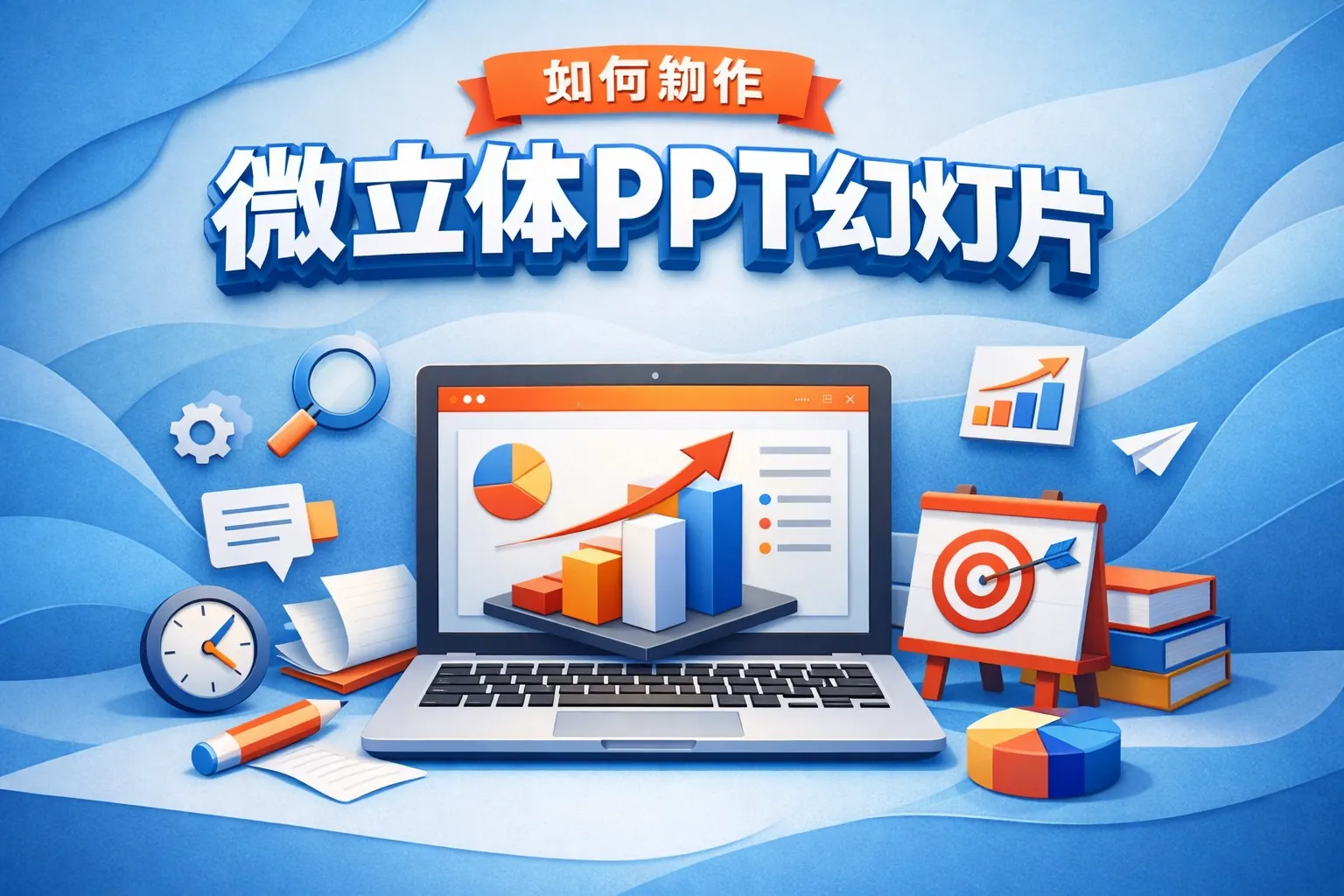 如何制作微立体ppt幻灯片