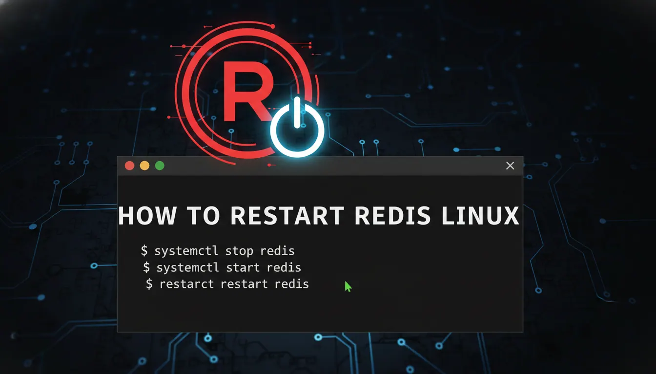 如何重启redis linux