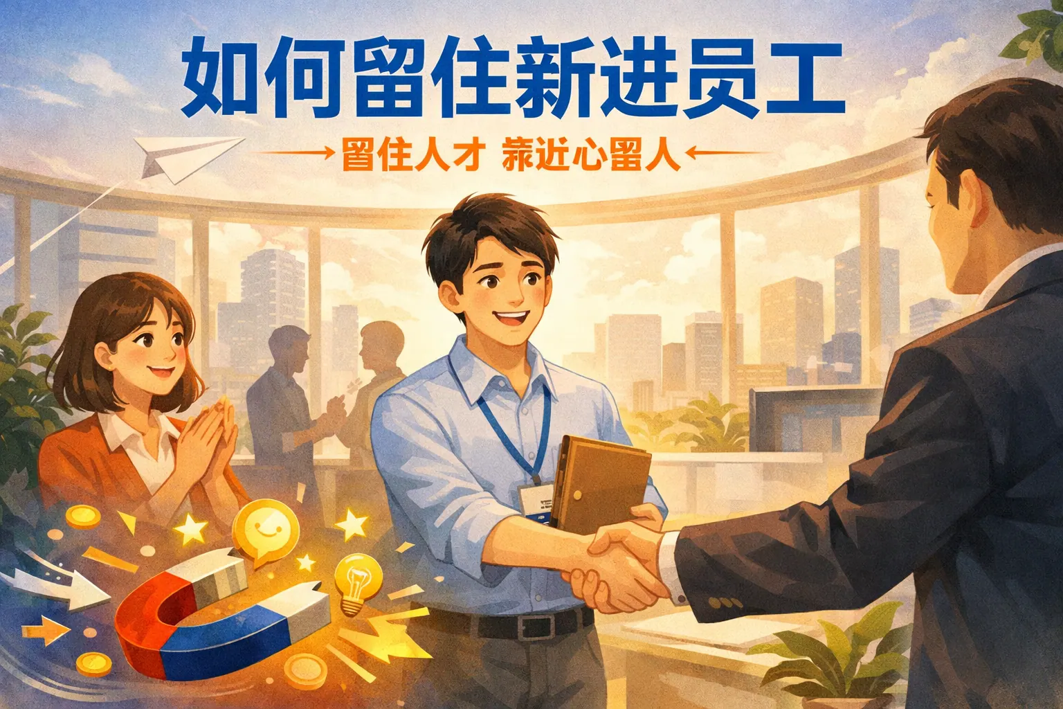 如何留住新进员工