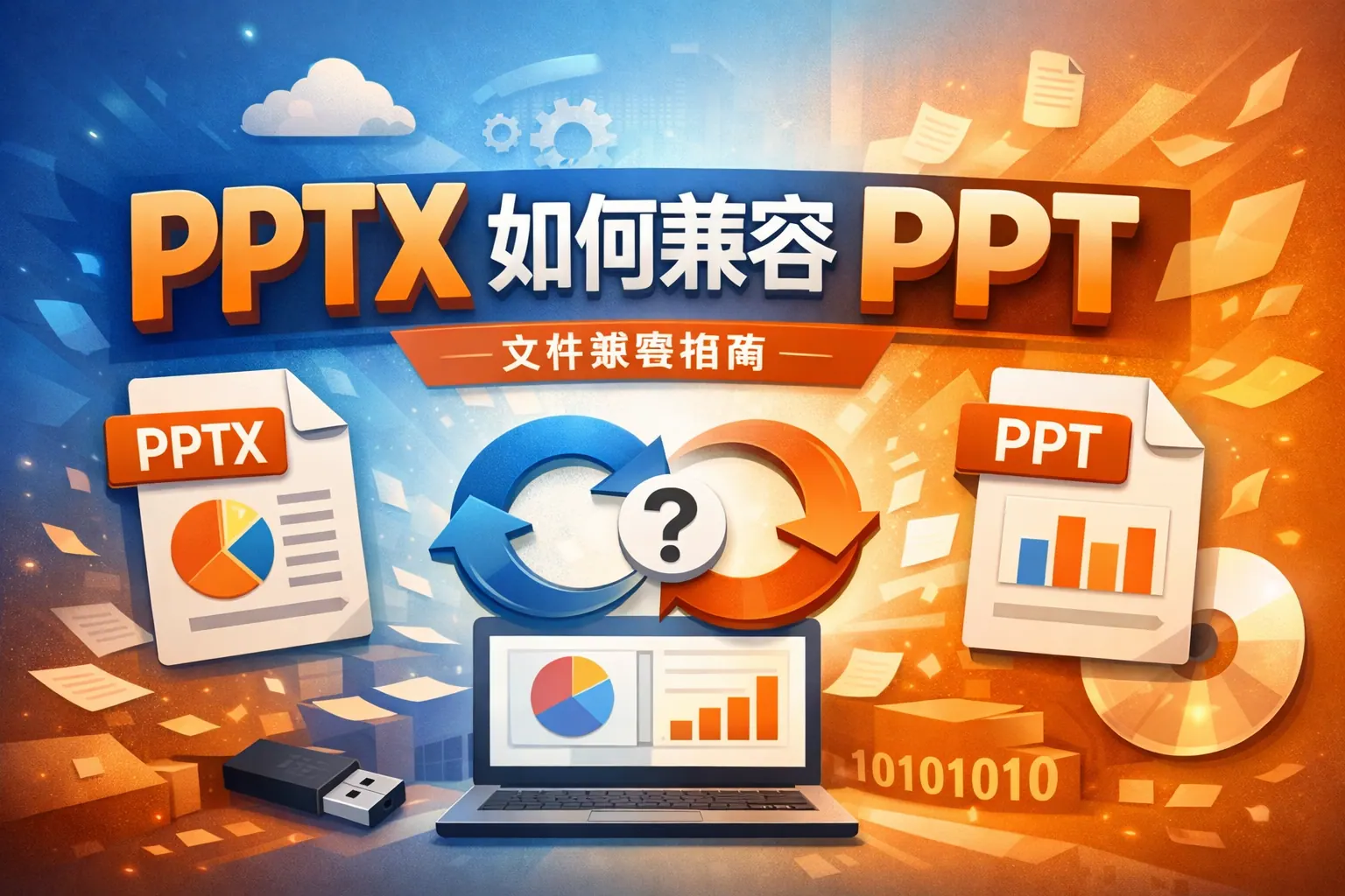 pptx如何兼容ppt