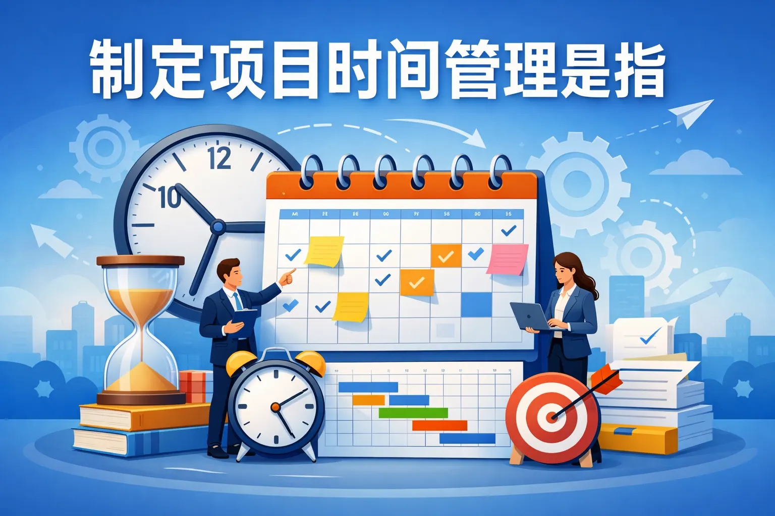 制定项目时间管理是指