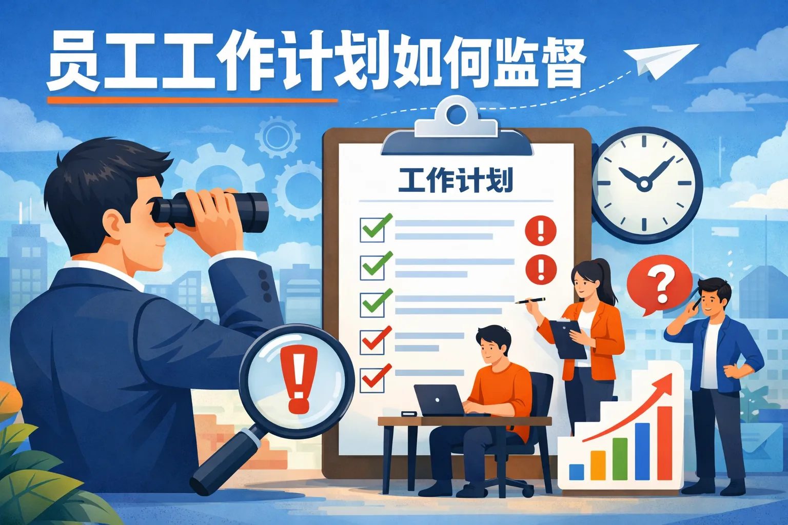 员工工作计划如何监督