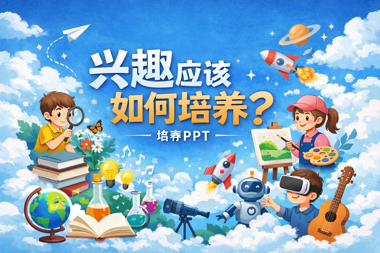 兴趣应该如何培养PPT