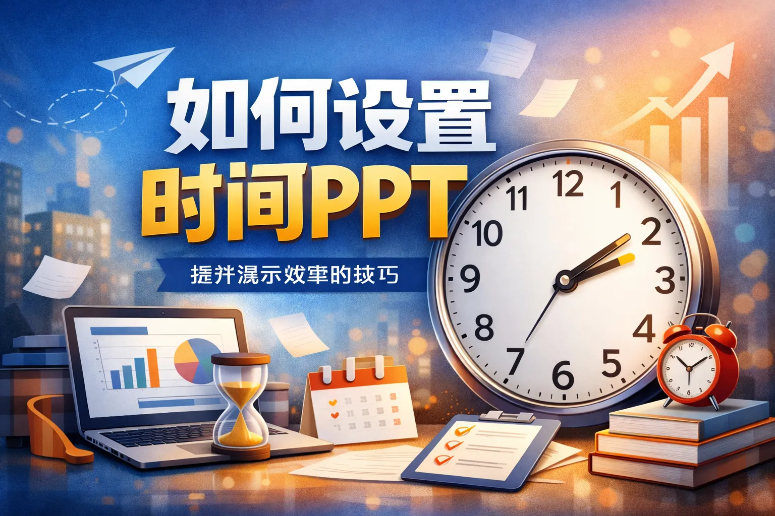 如何设置时间ppt