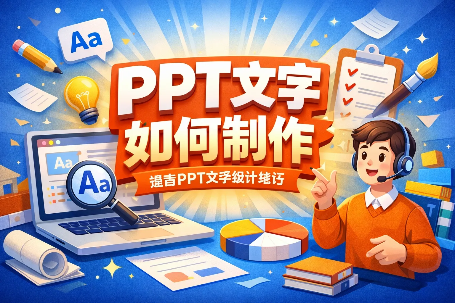 ppt文字如何制作
