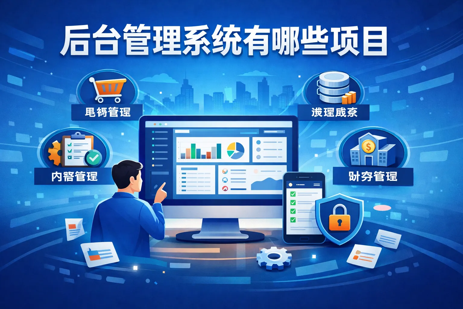 后台管理系统有哪些项目