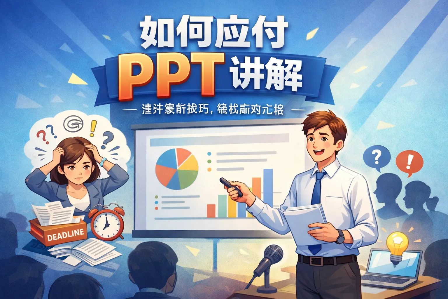 如何应付ppt讲解