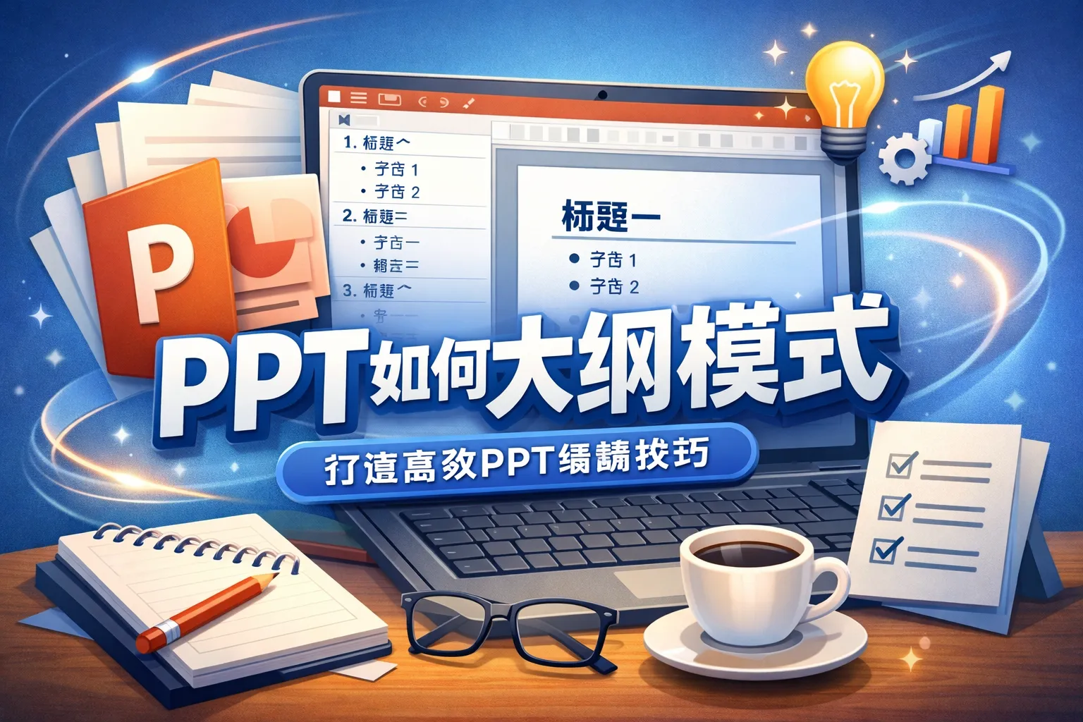 ppt如何大纲模式