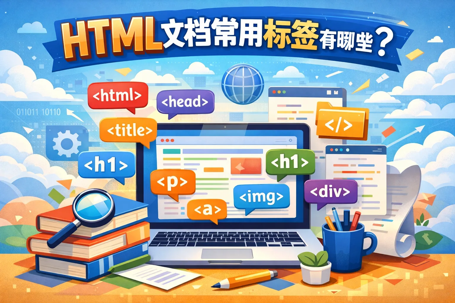 html文档常用标签有哪些