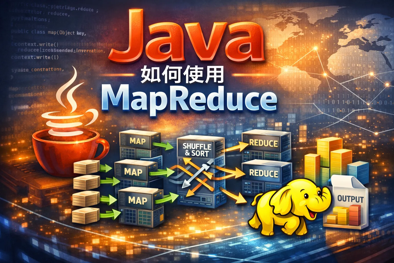 Java如何使用mapreduce