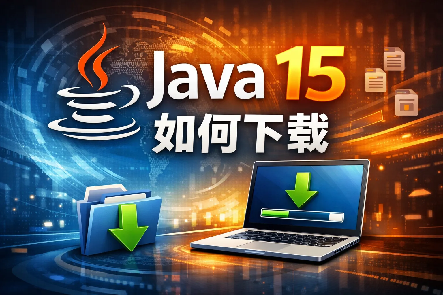 java 15如何下载