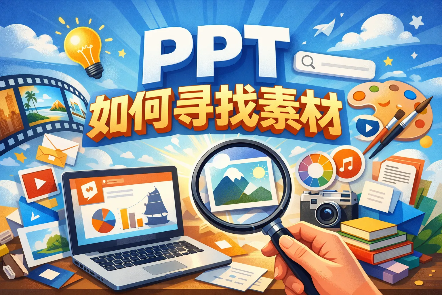 ppt如何寻找素材