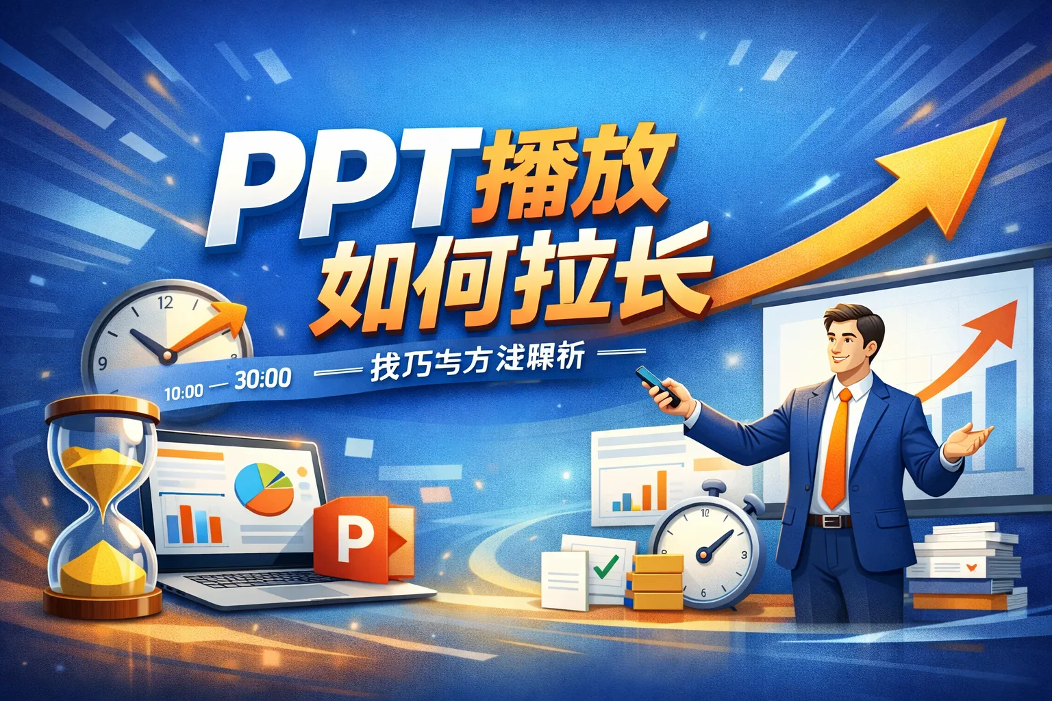 ppt播放如何拉长