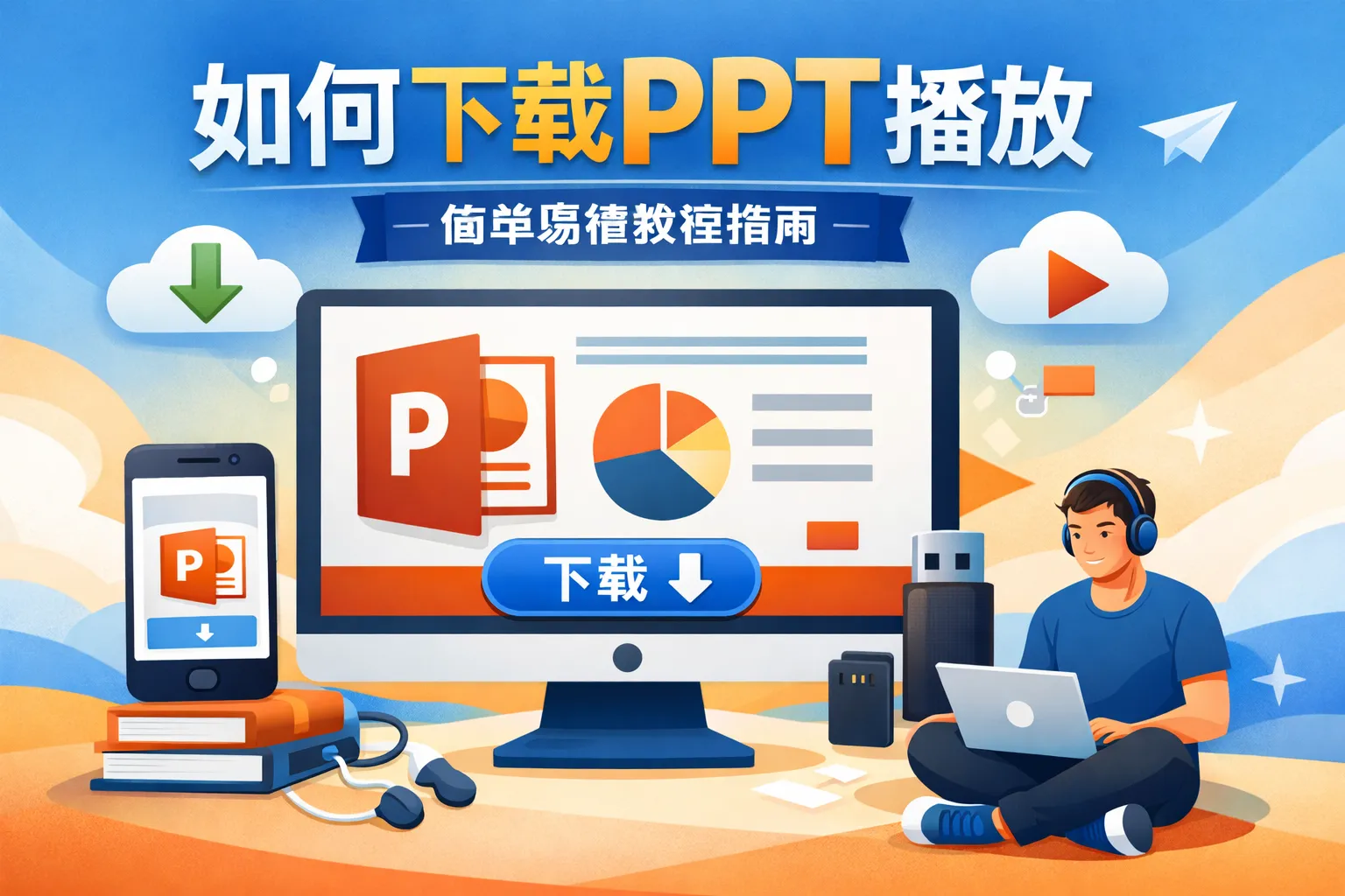 如何下载ppt播放