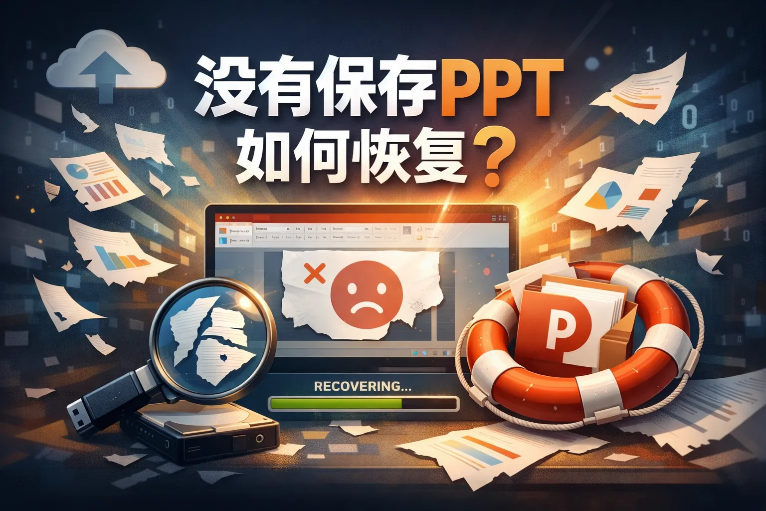 没有保存ppt如何恢复