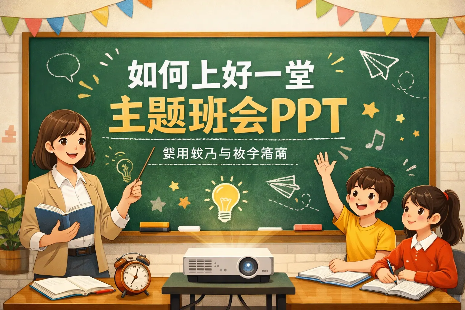 如何上好一堂主题班会ppt