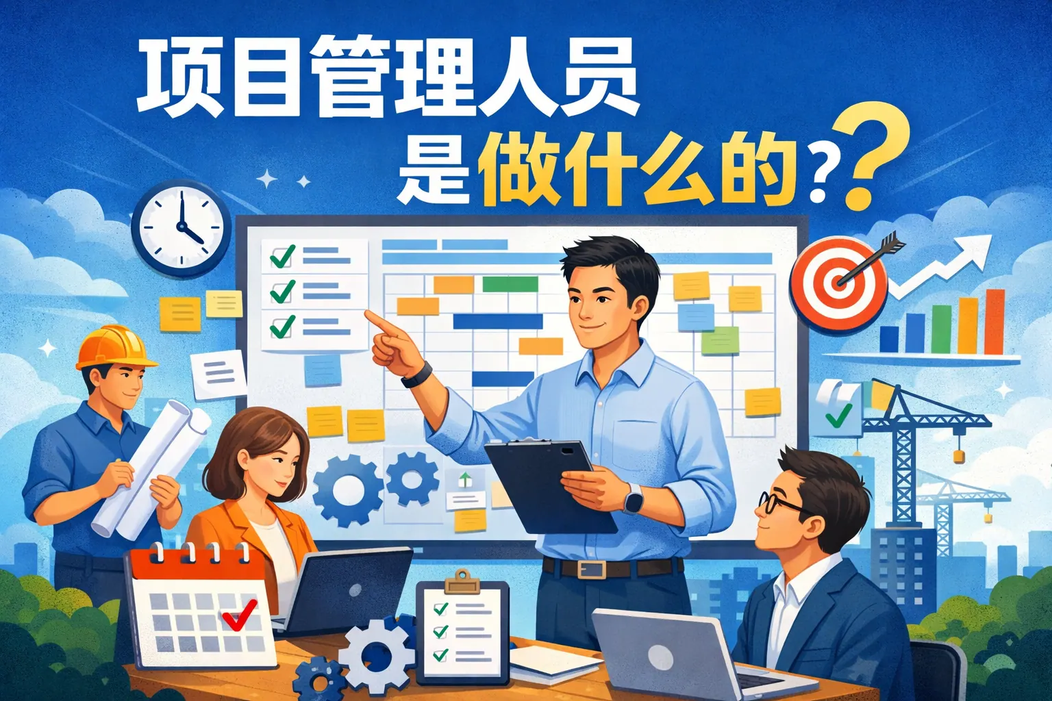 项目管理人员是做什么的