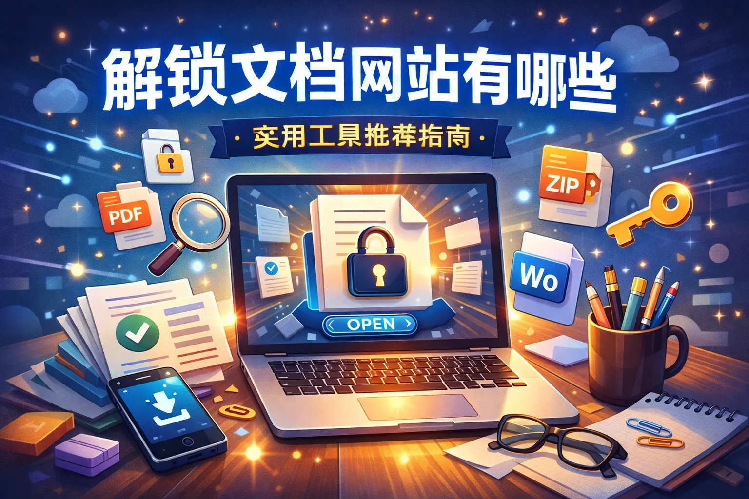 解锁文档网站有哪些