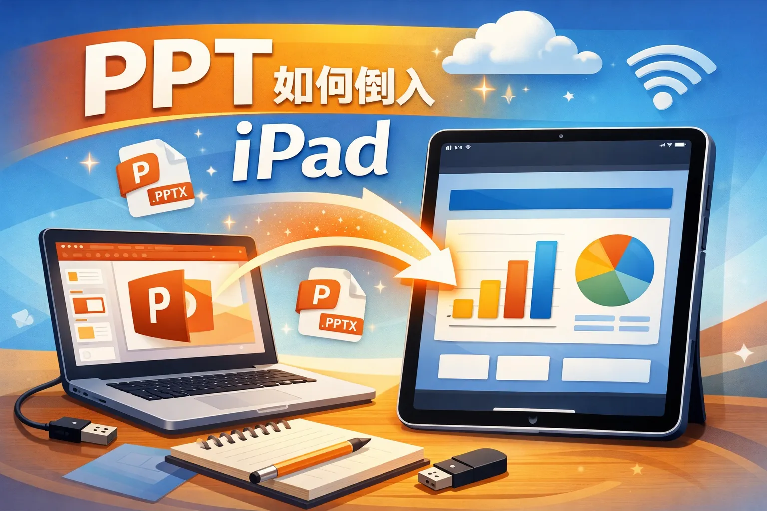 ppt如何倒入ipad