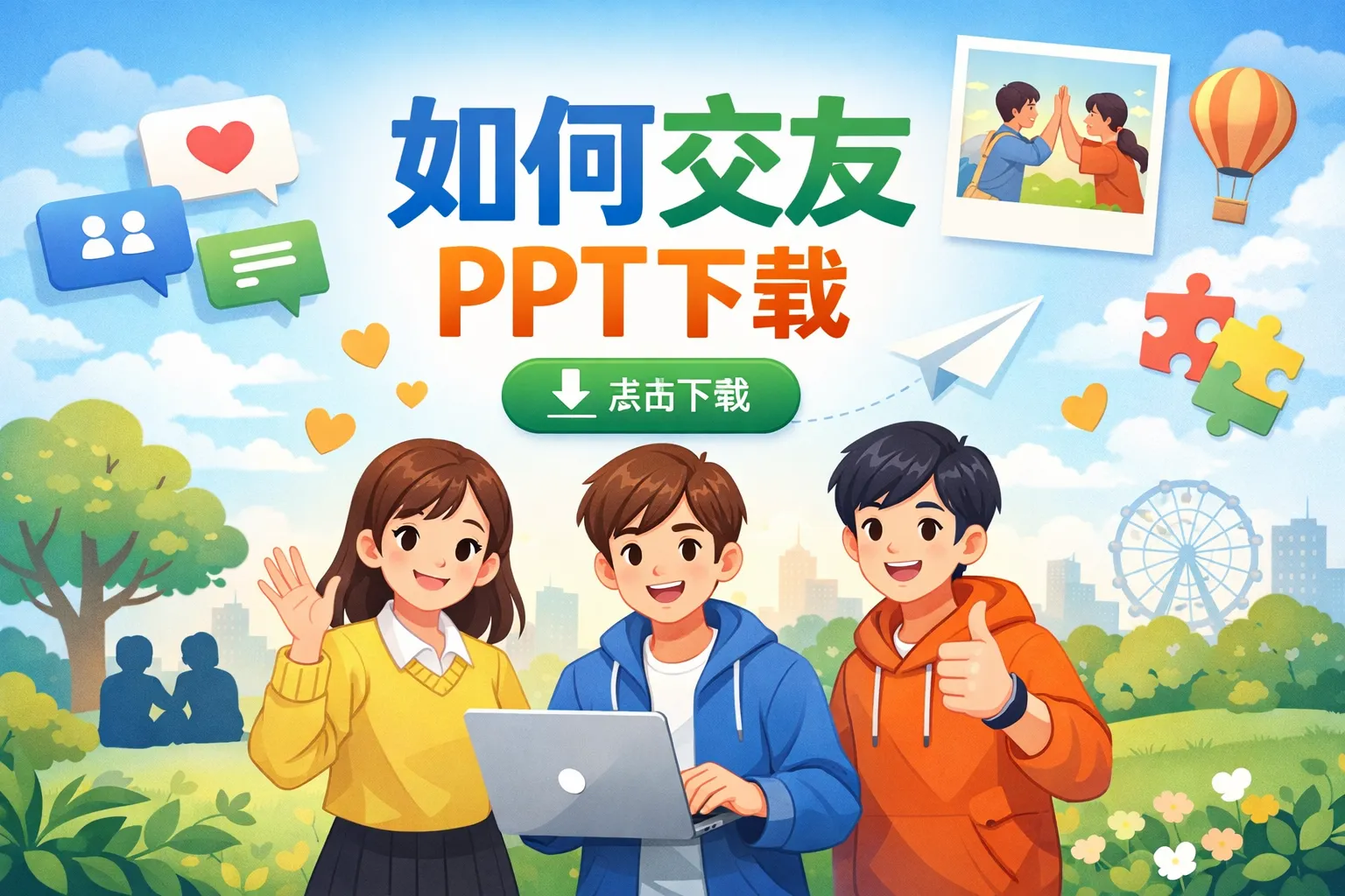 如何交友ppt下载