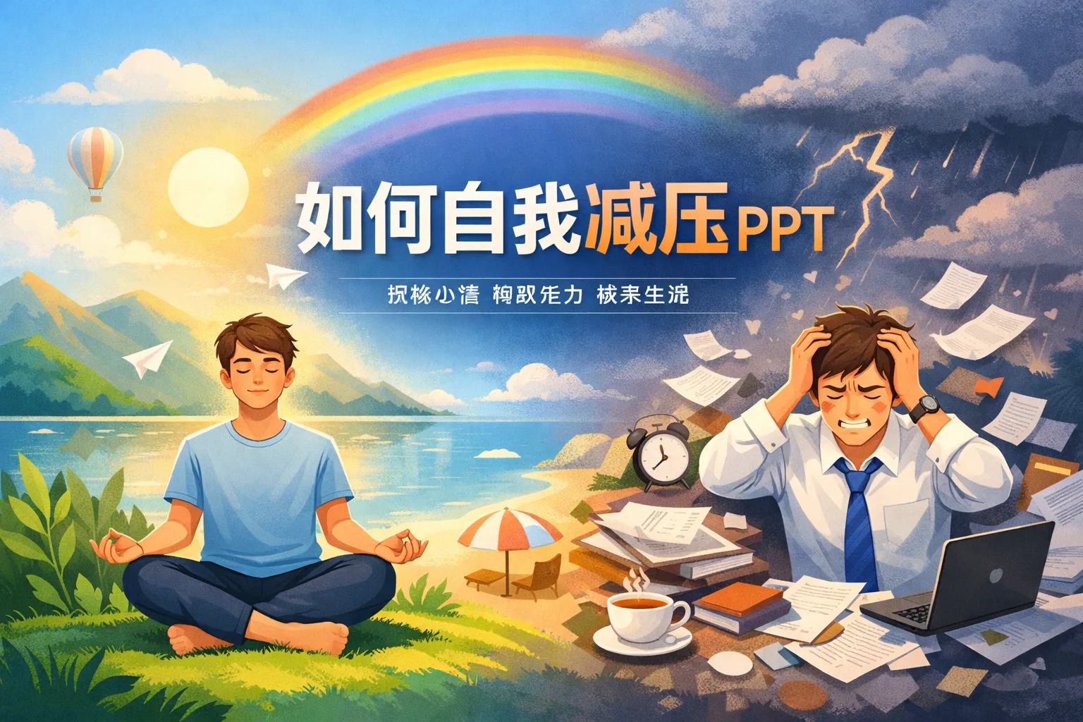 如何自我减压ppt