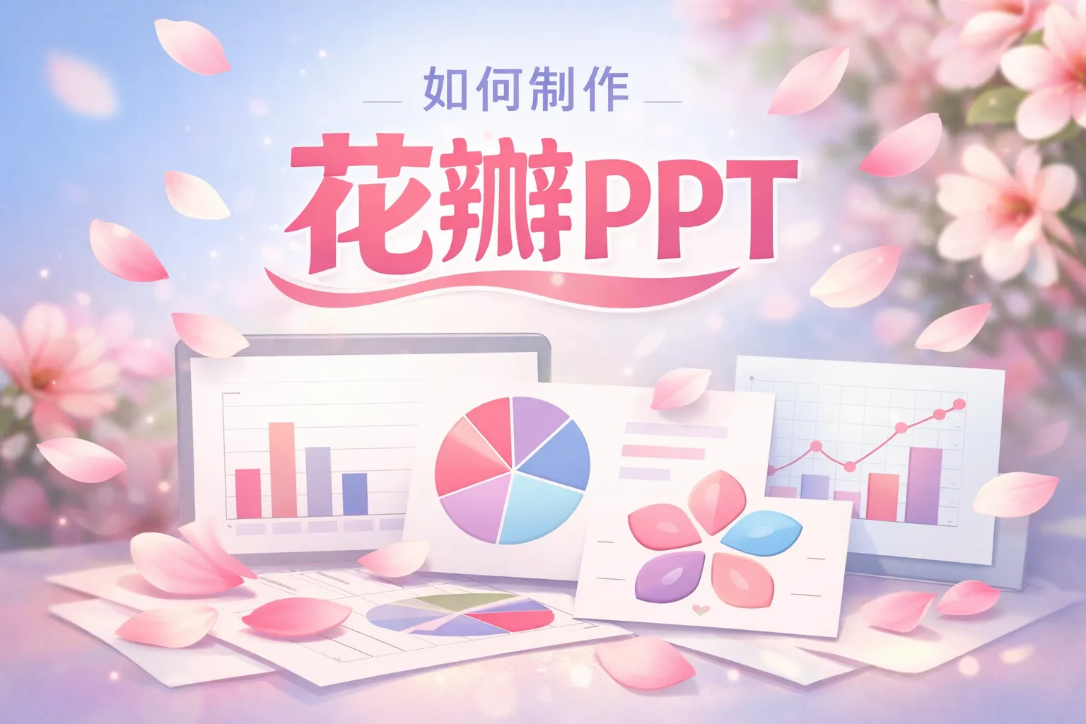 如何制作花瓣ppt