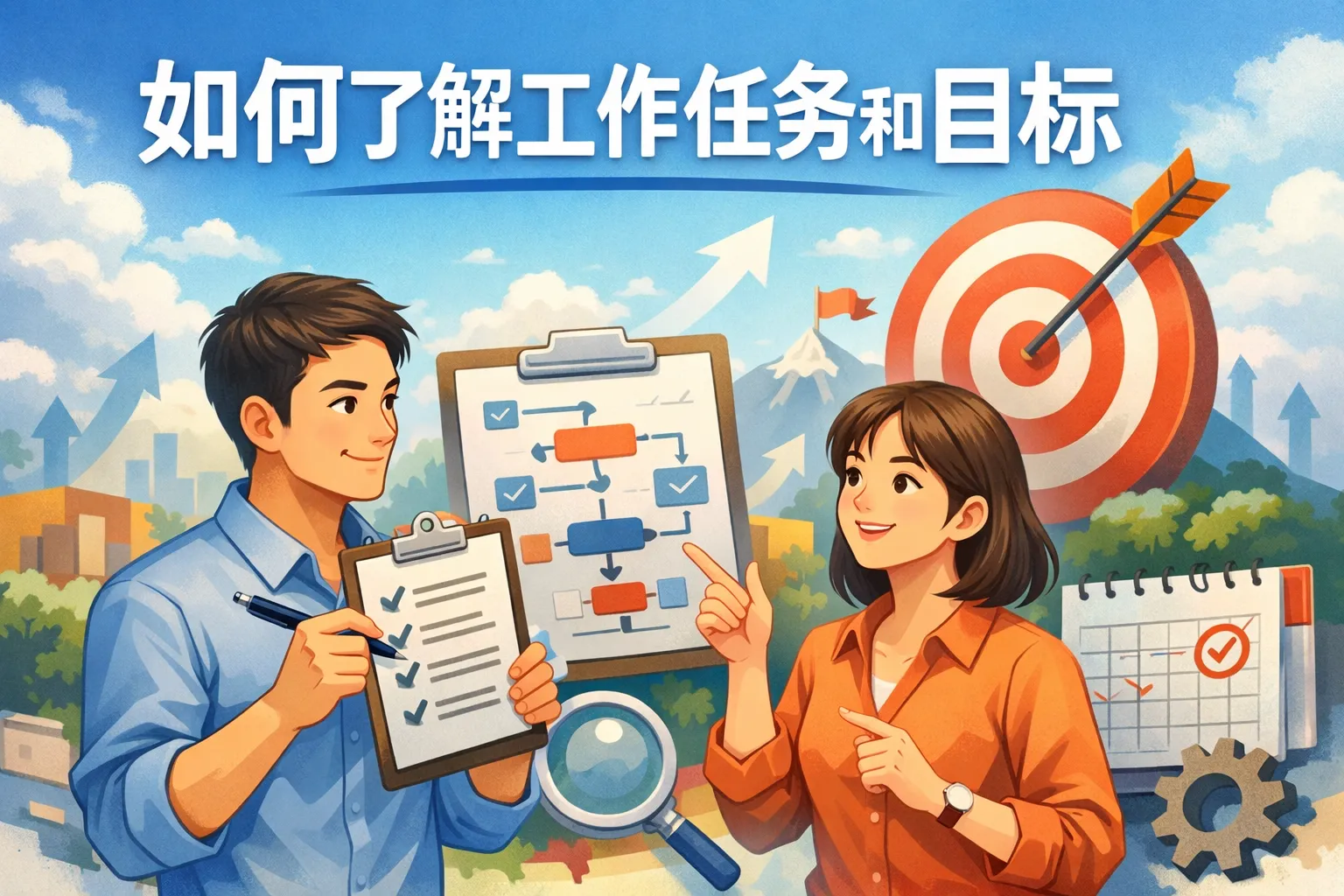 如何了解工作任务和目标