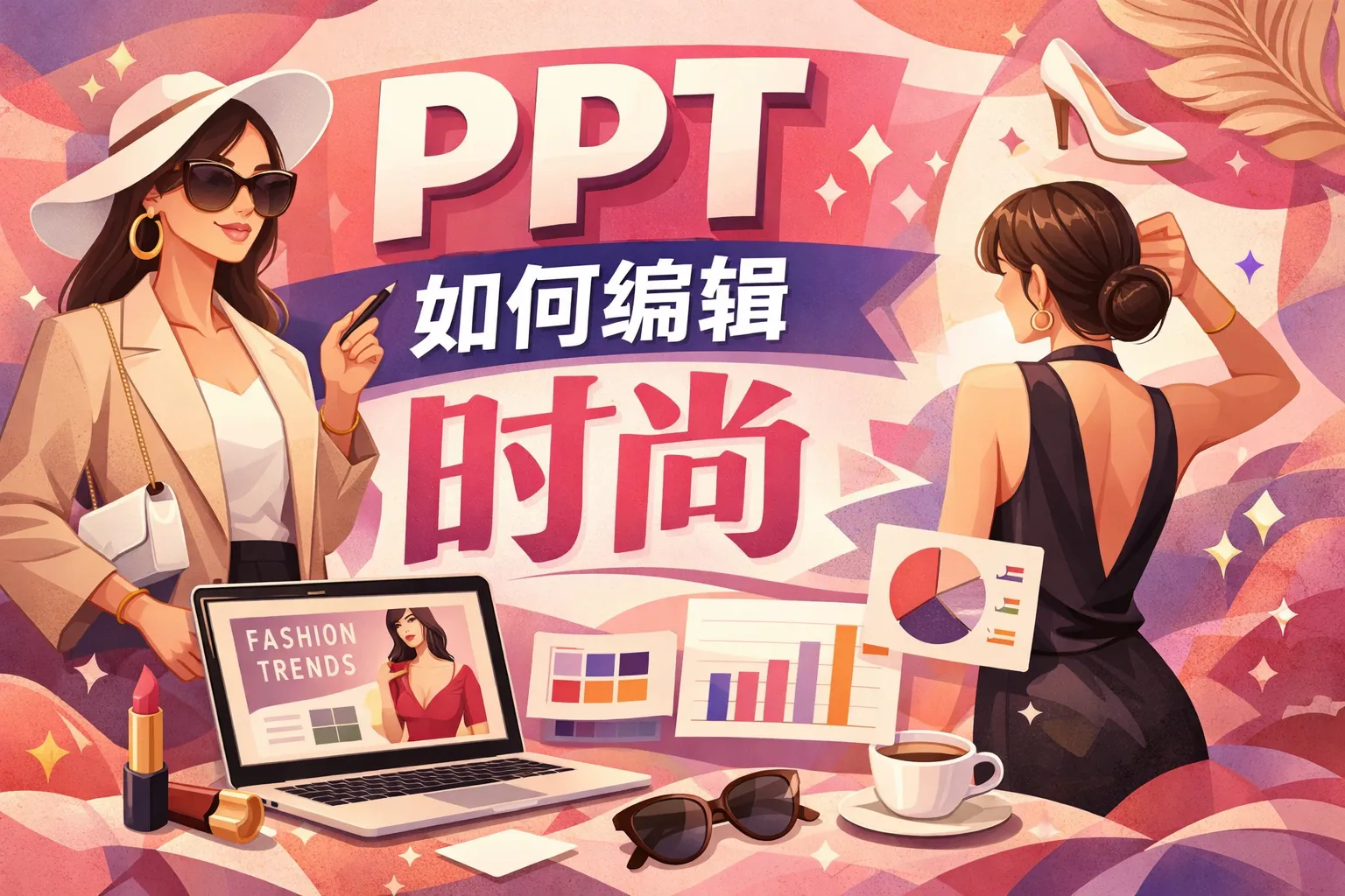 ppt如何编辑时尚