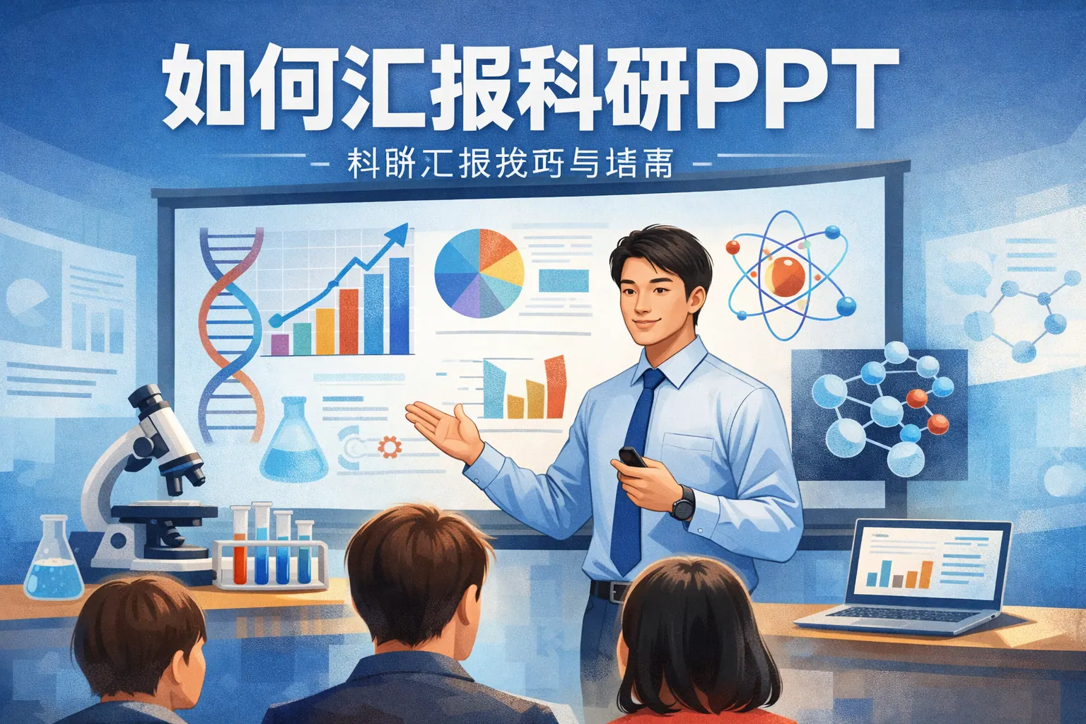 如何汇报科研ppt