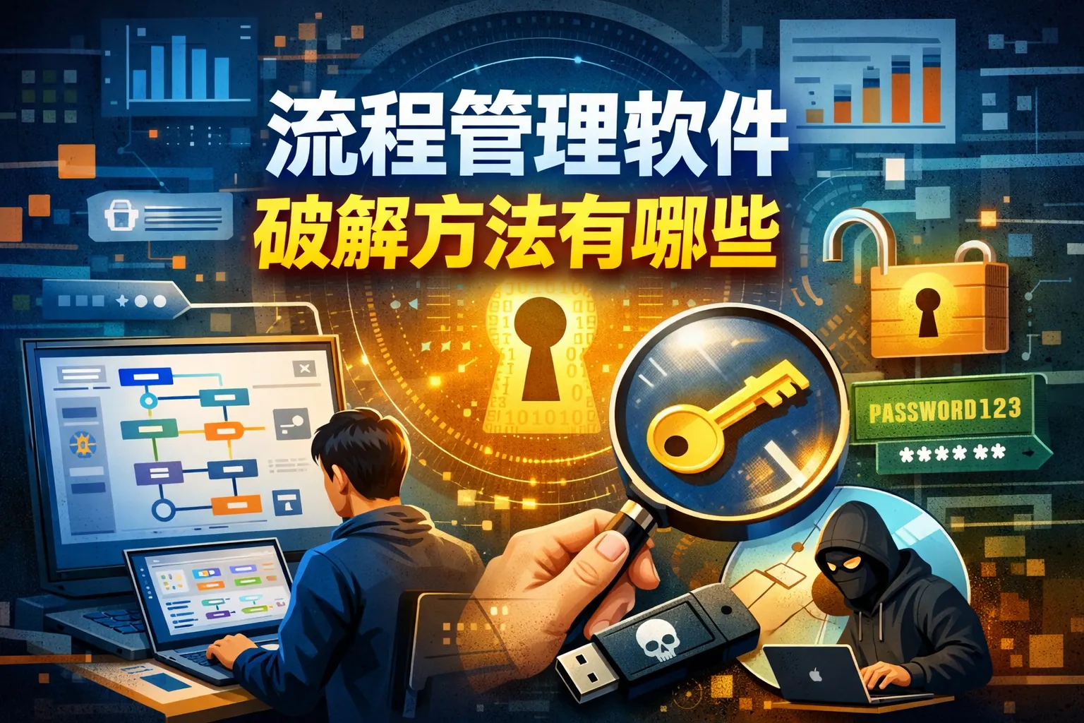 流程管理软件 破解方法有哪些