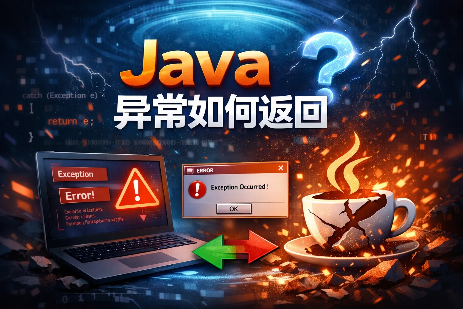 java异常如何返回