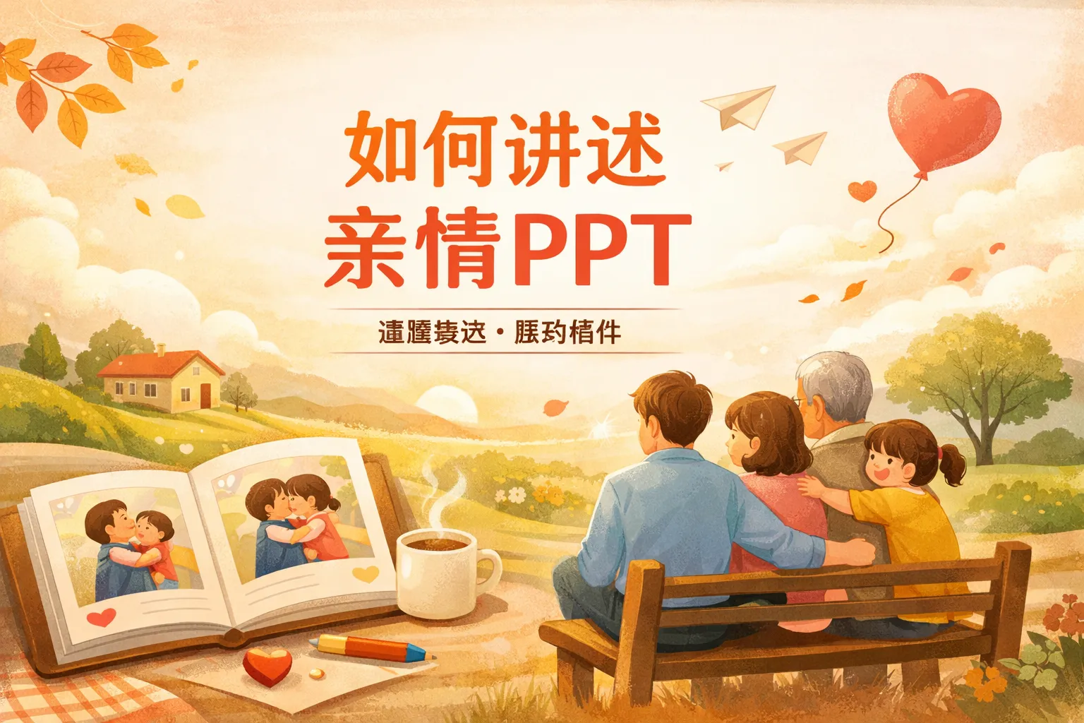 如何讲述亲情ppt