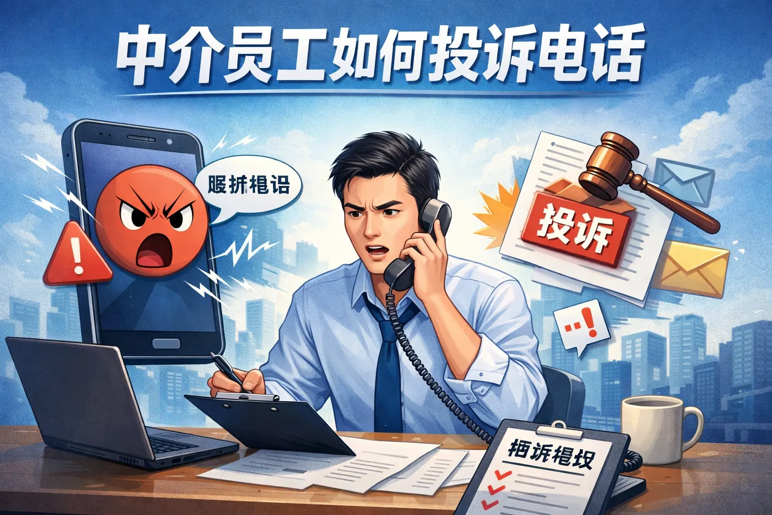 中介员工如何投诉电话