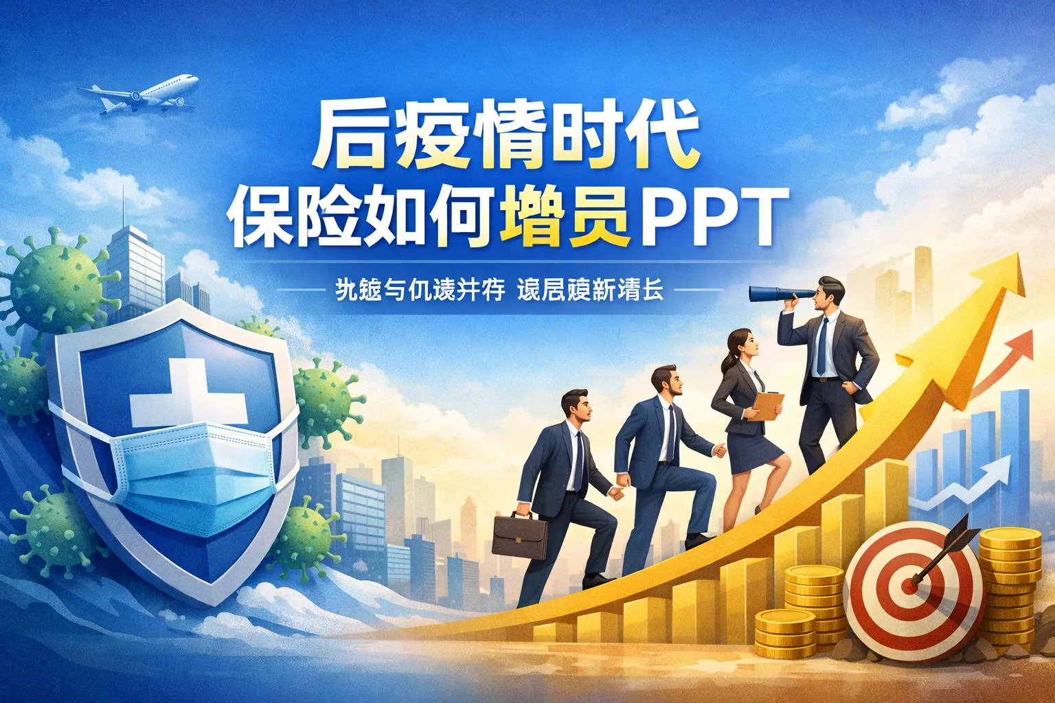 后疫情时代保险如何增员ppt